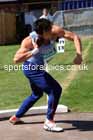Decathlon shot putt, 2025 EAP International Combined Events, Hexham, Northumberland.  Photo: David T. Hewitson/Sports for All Pics